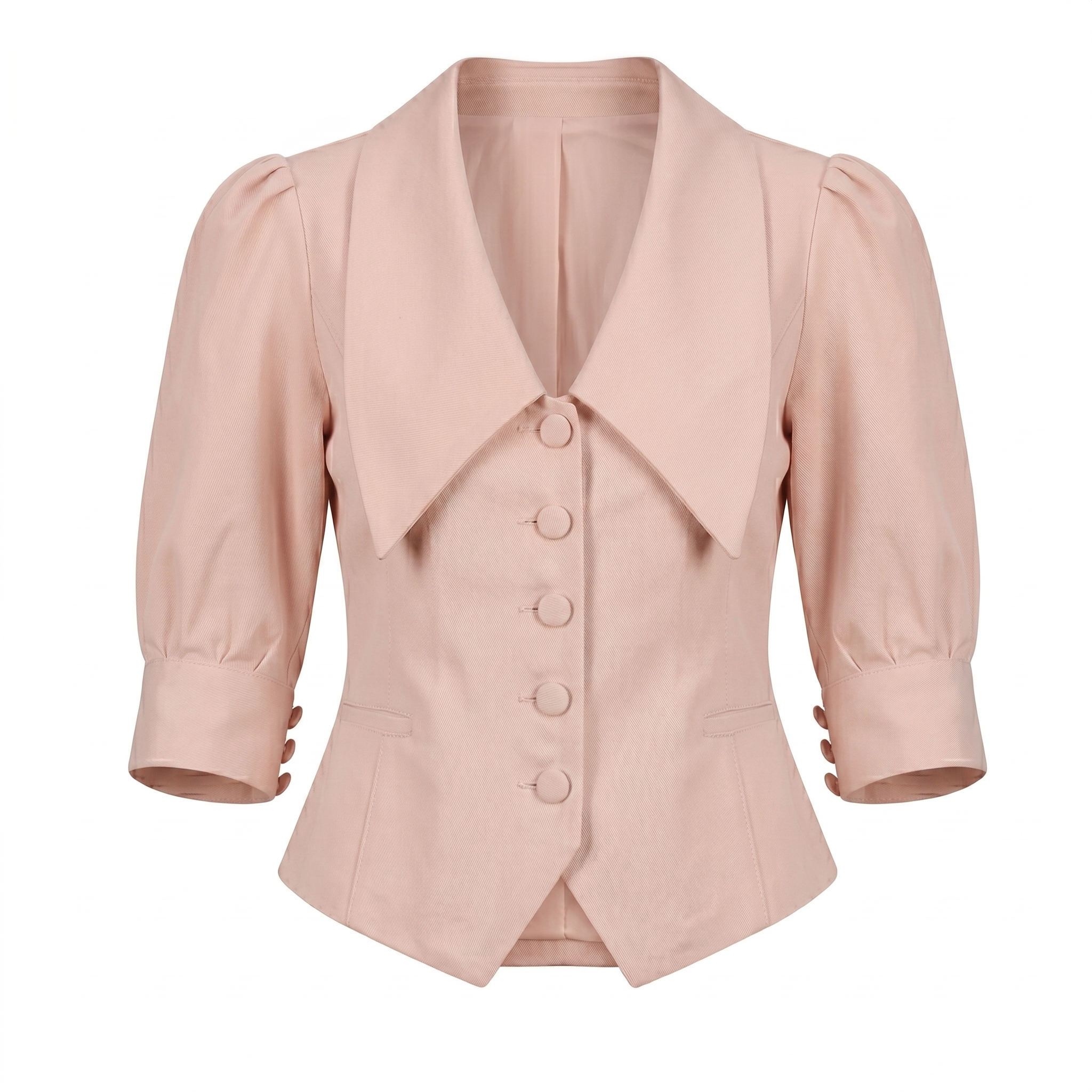 Women’s Puff Sleeve Top-Cotton