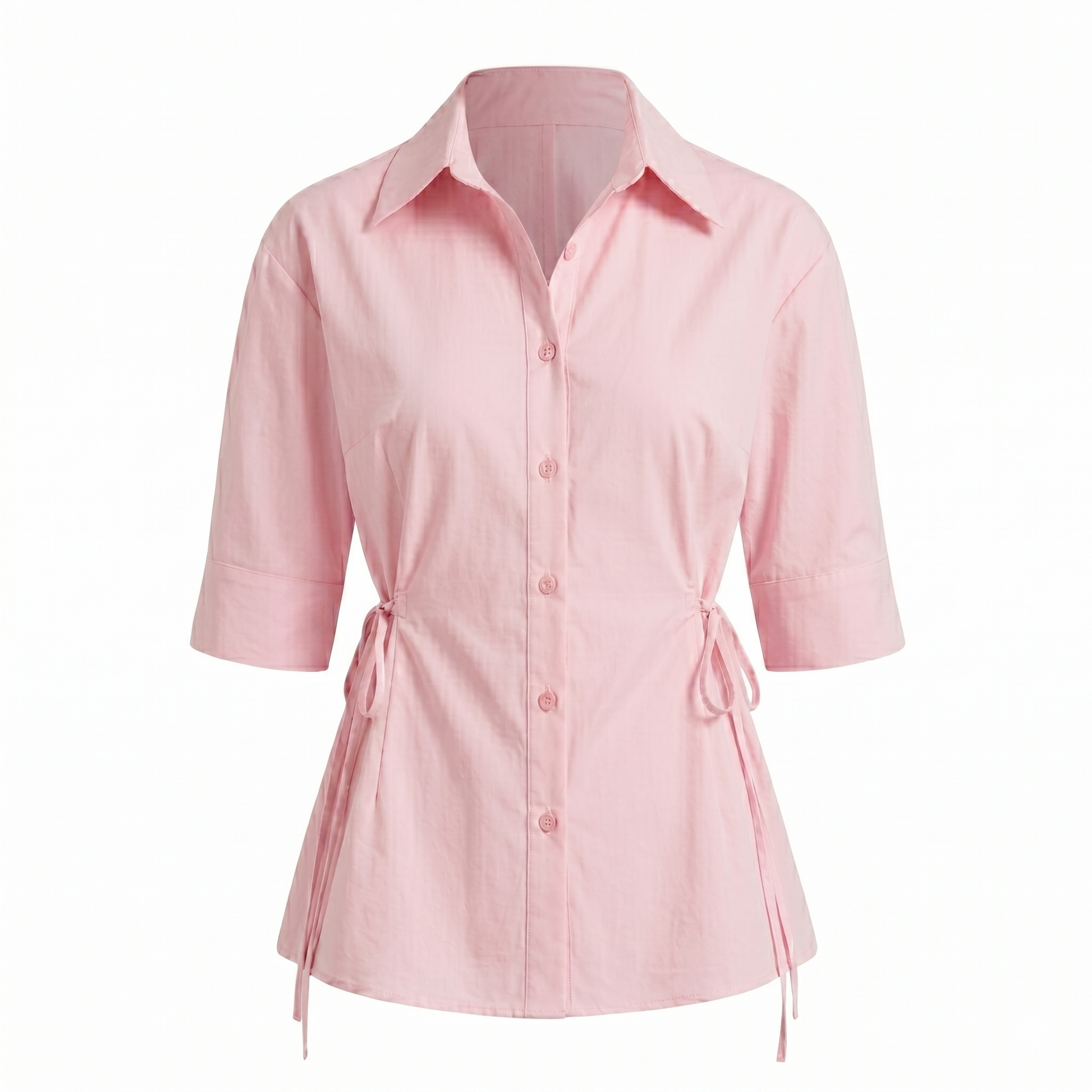 Women’s Cotton Tie-Up Shirt Top