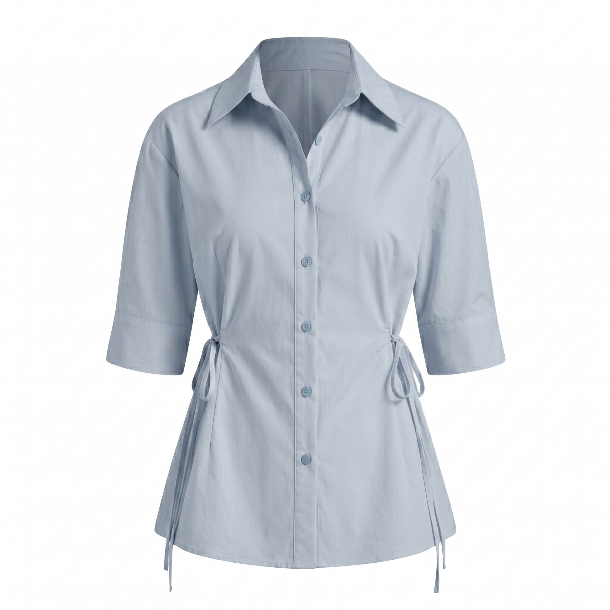 Women’s Cotton Tie-Up Shirt Top