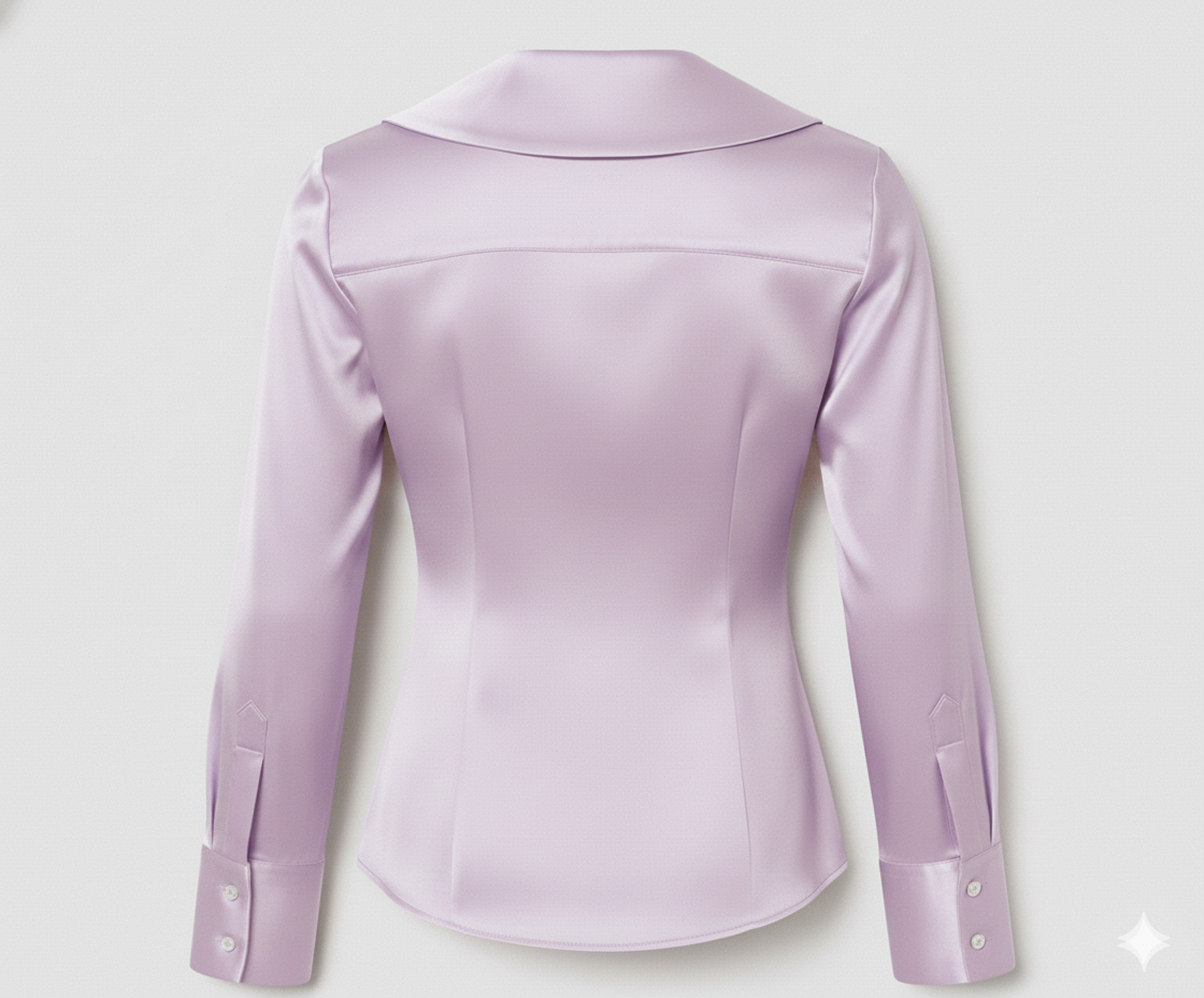 Satin Collar Shirt