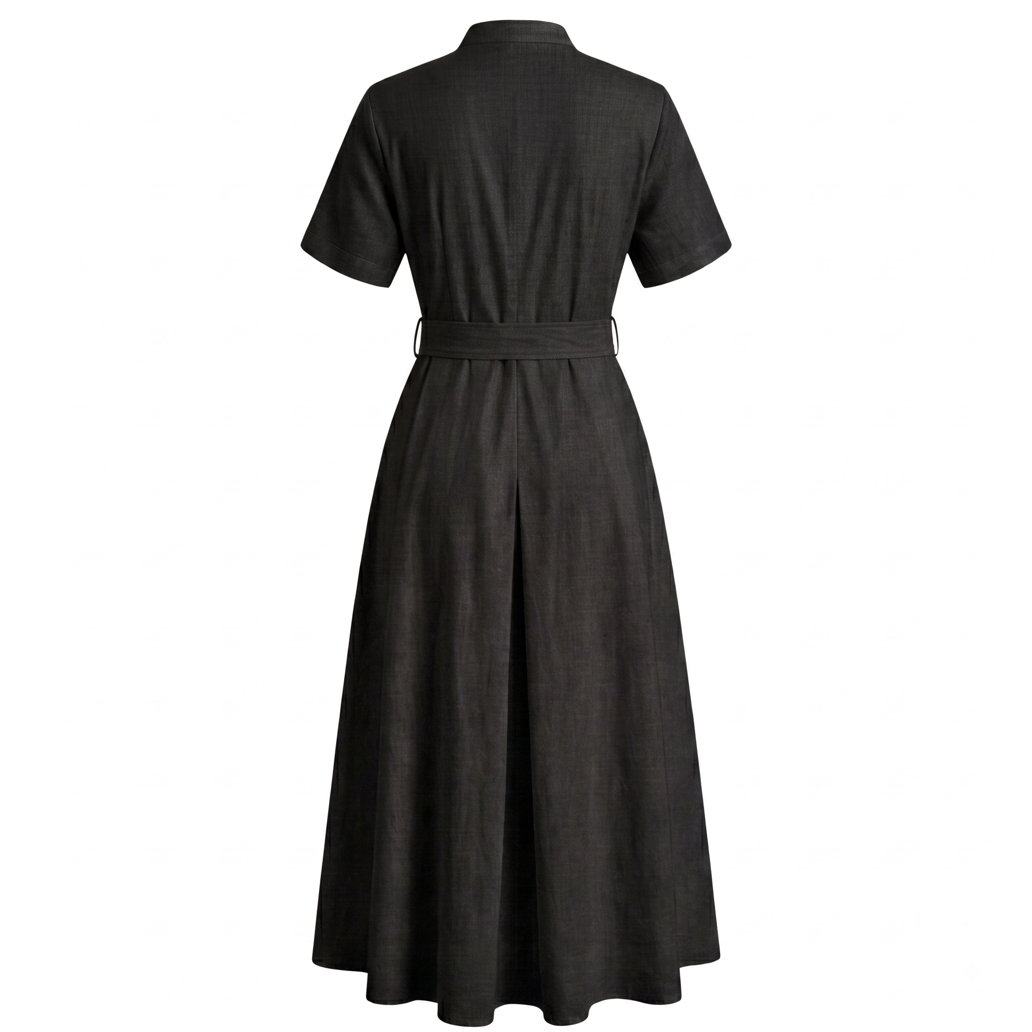 Cotton shirt dress