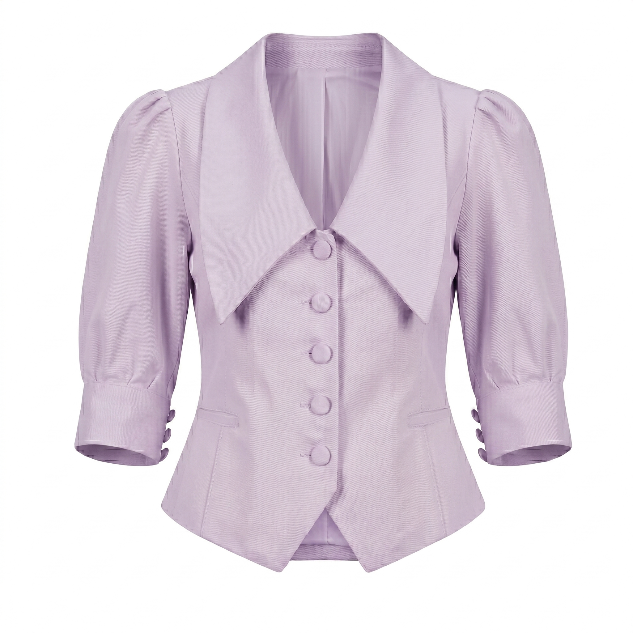 Women’s Puff Sleeve Top-Cotton
