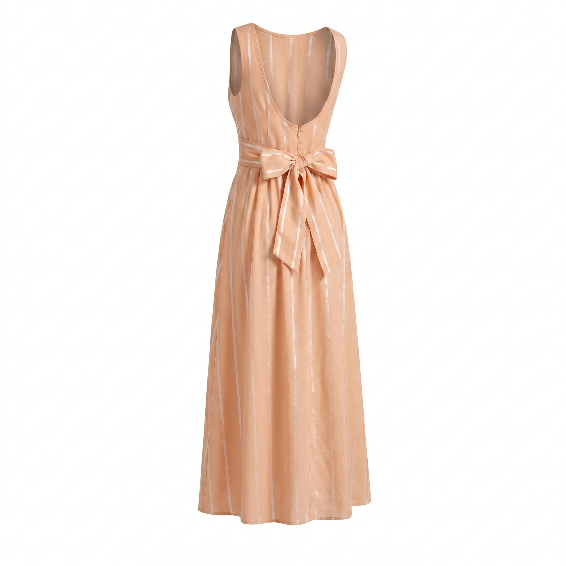 Stripe Tie-Back Dress