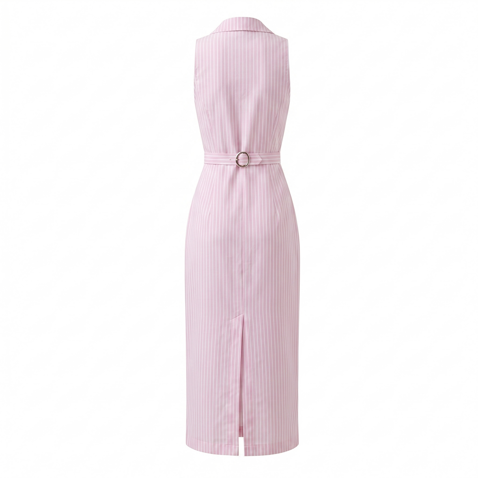 Stripe Sculpt Shirt Dress