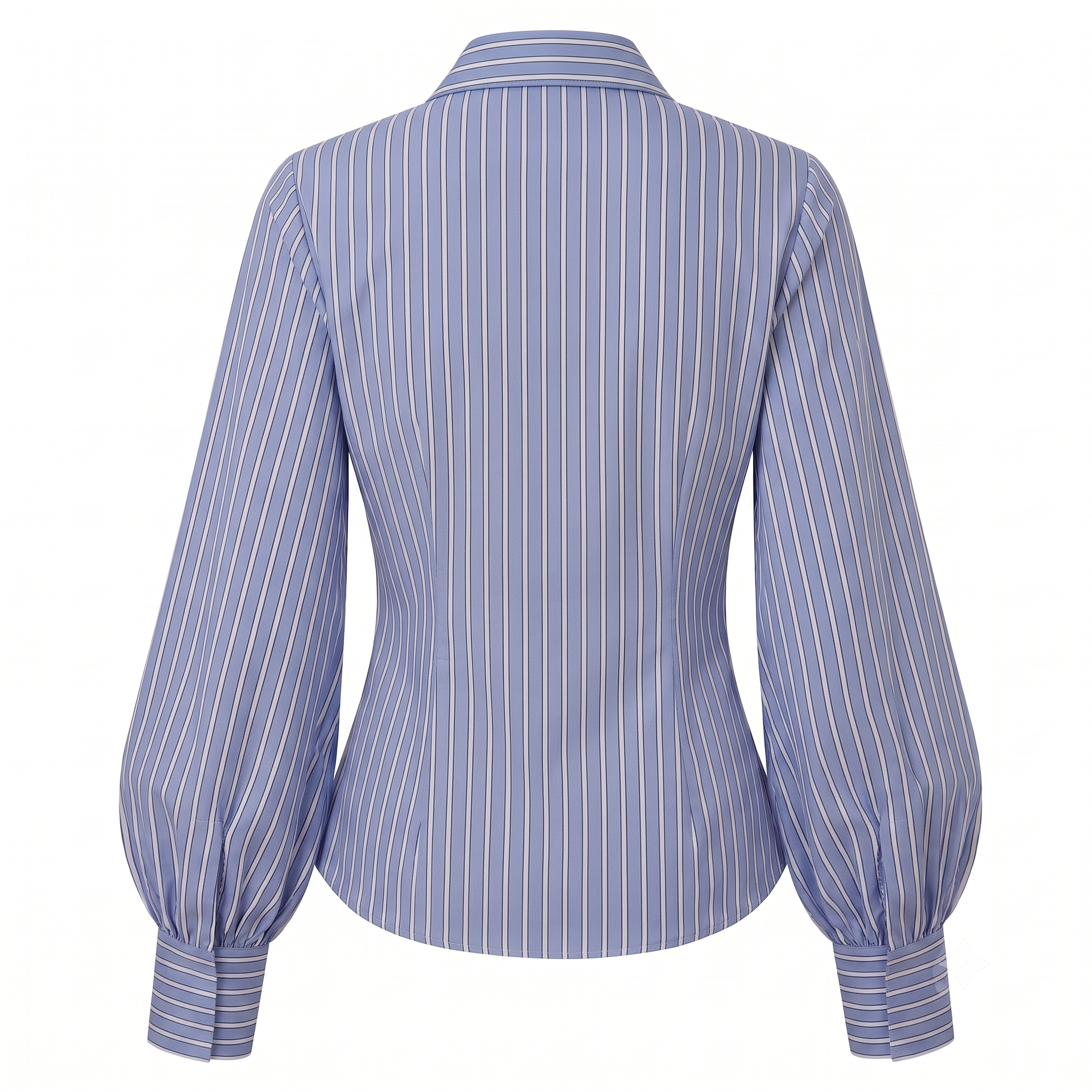 Stripe Puff Sleeve Shirt