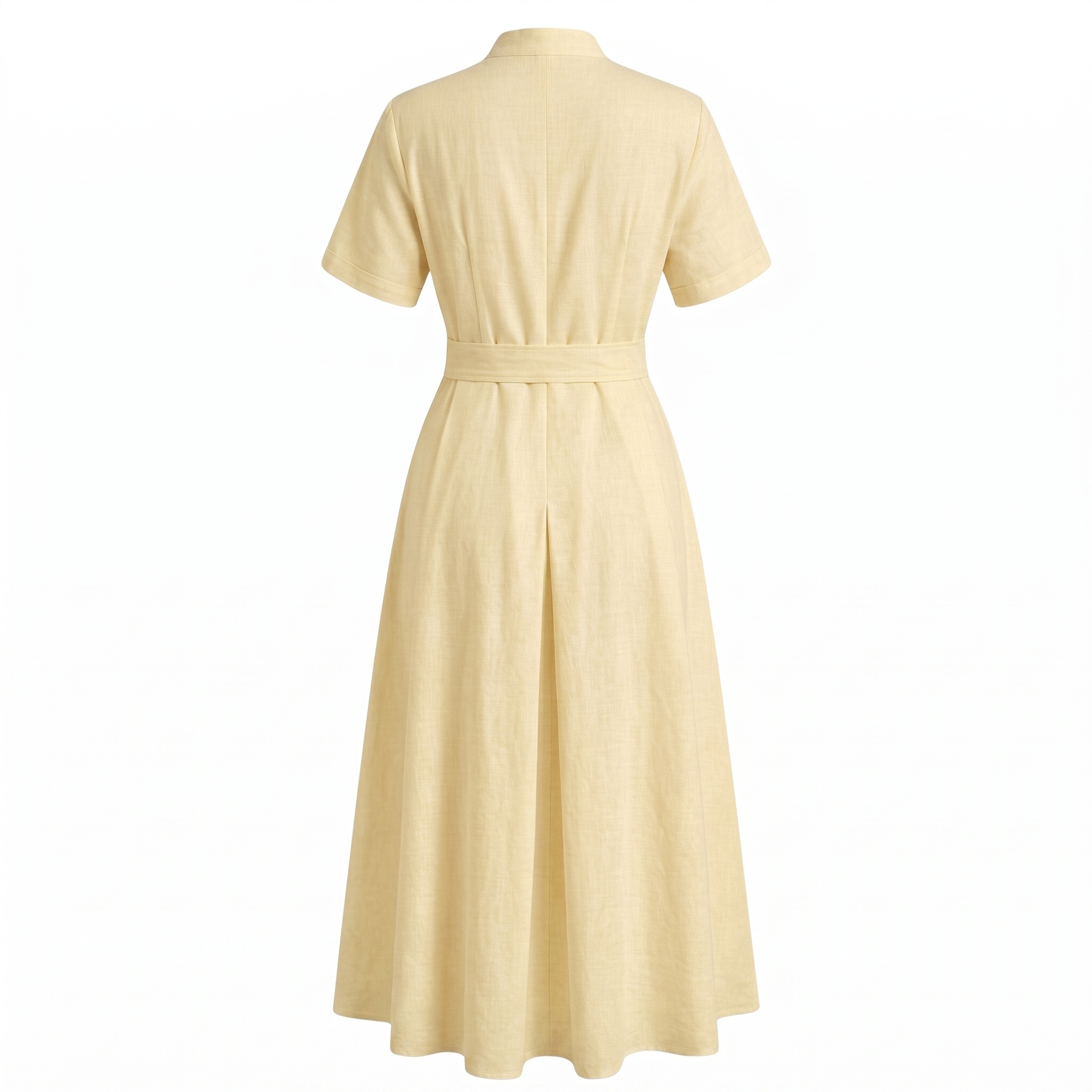 Cotton shirt dress