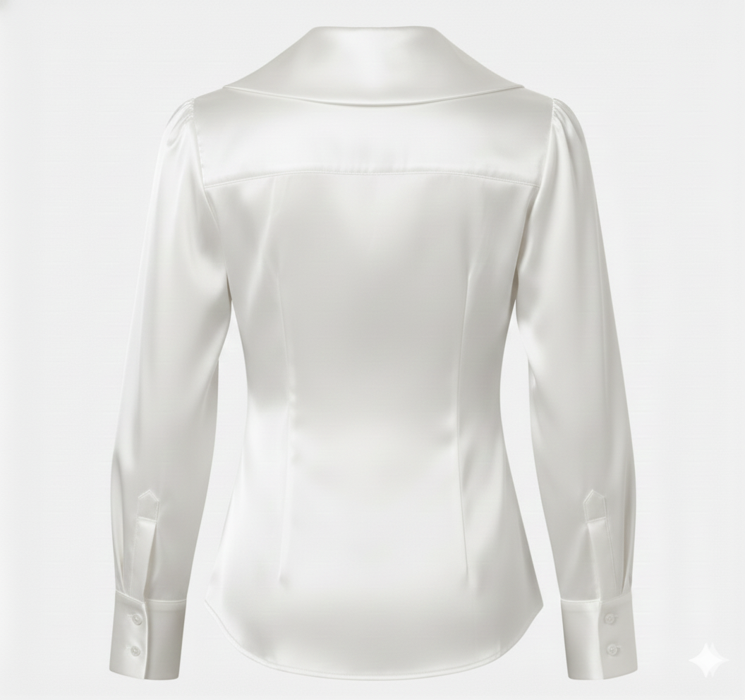 Satin Collar Shirt