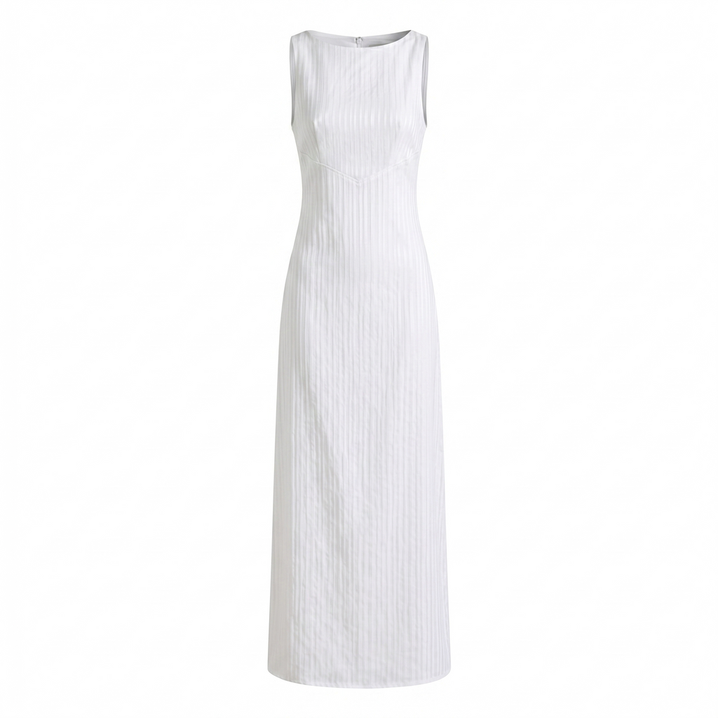 Stripe Tie-Back Dress
