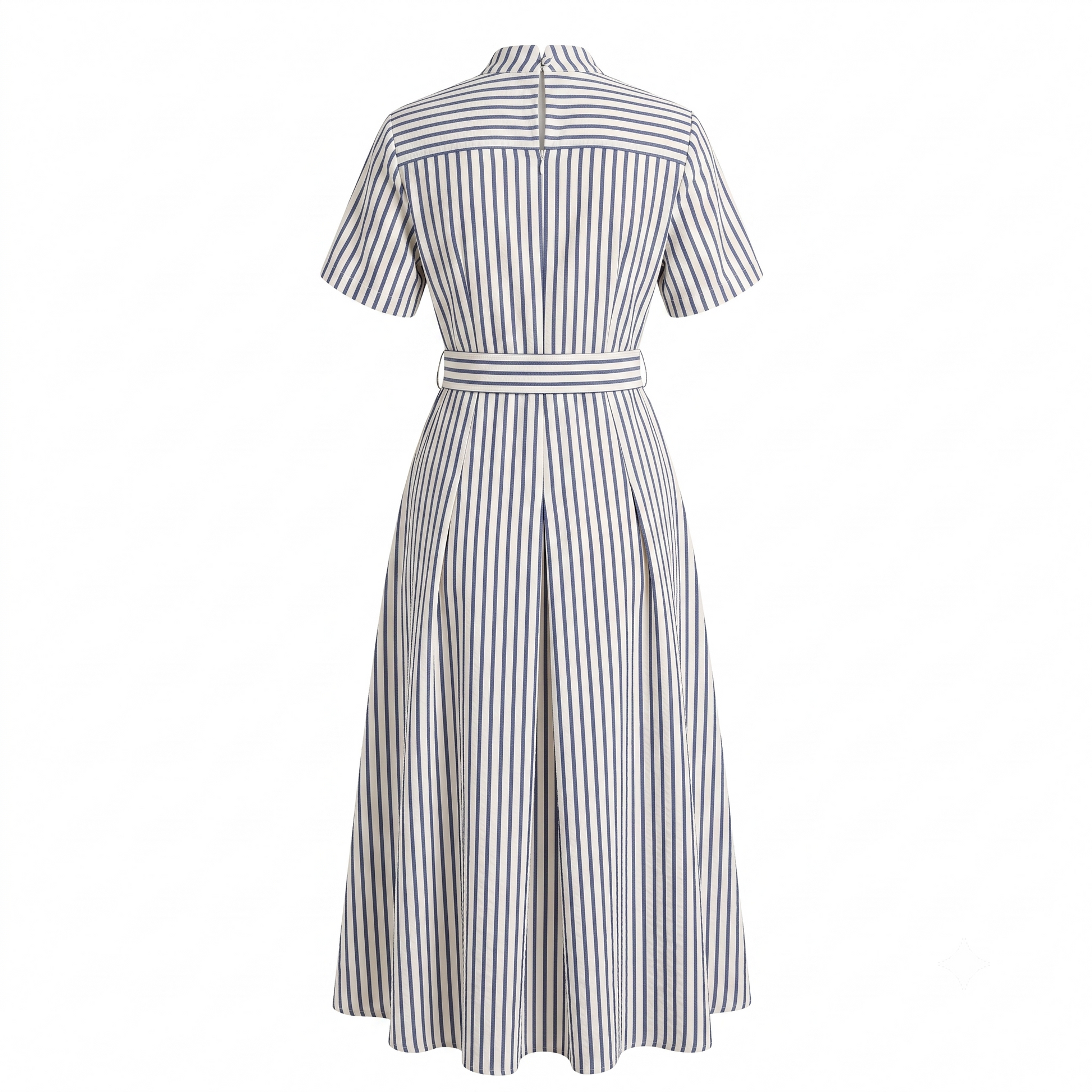Stripe shirt dress