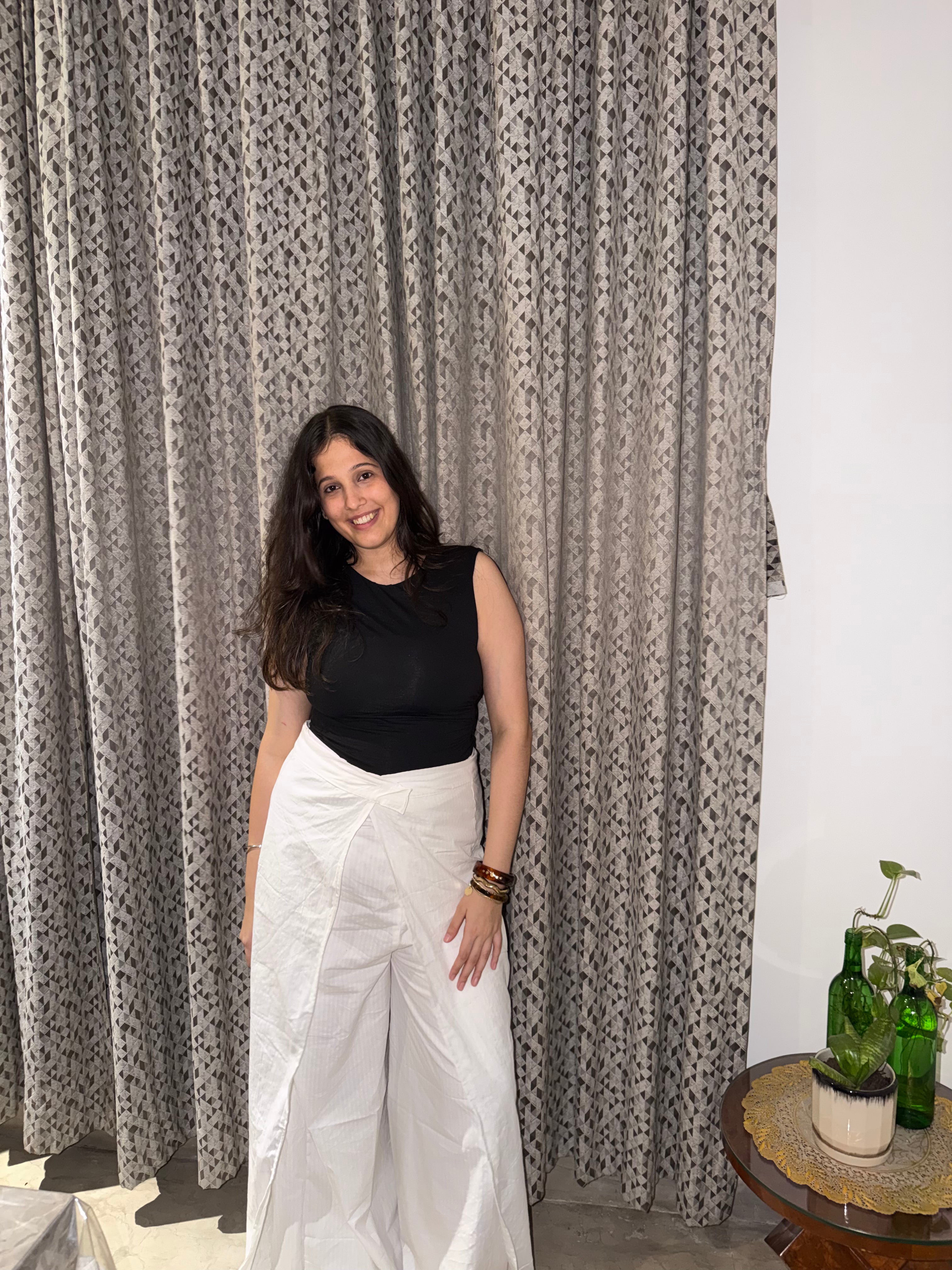 One Size Fit Pants - White