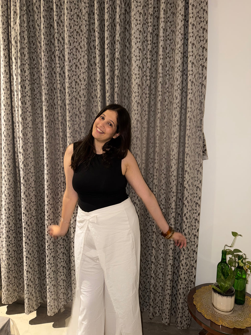 One Size Fit Pants - White
