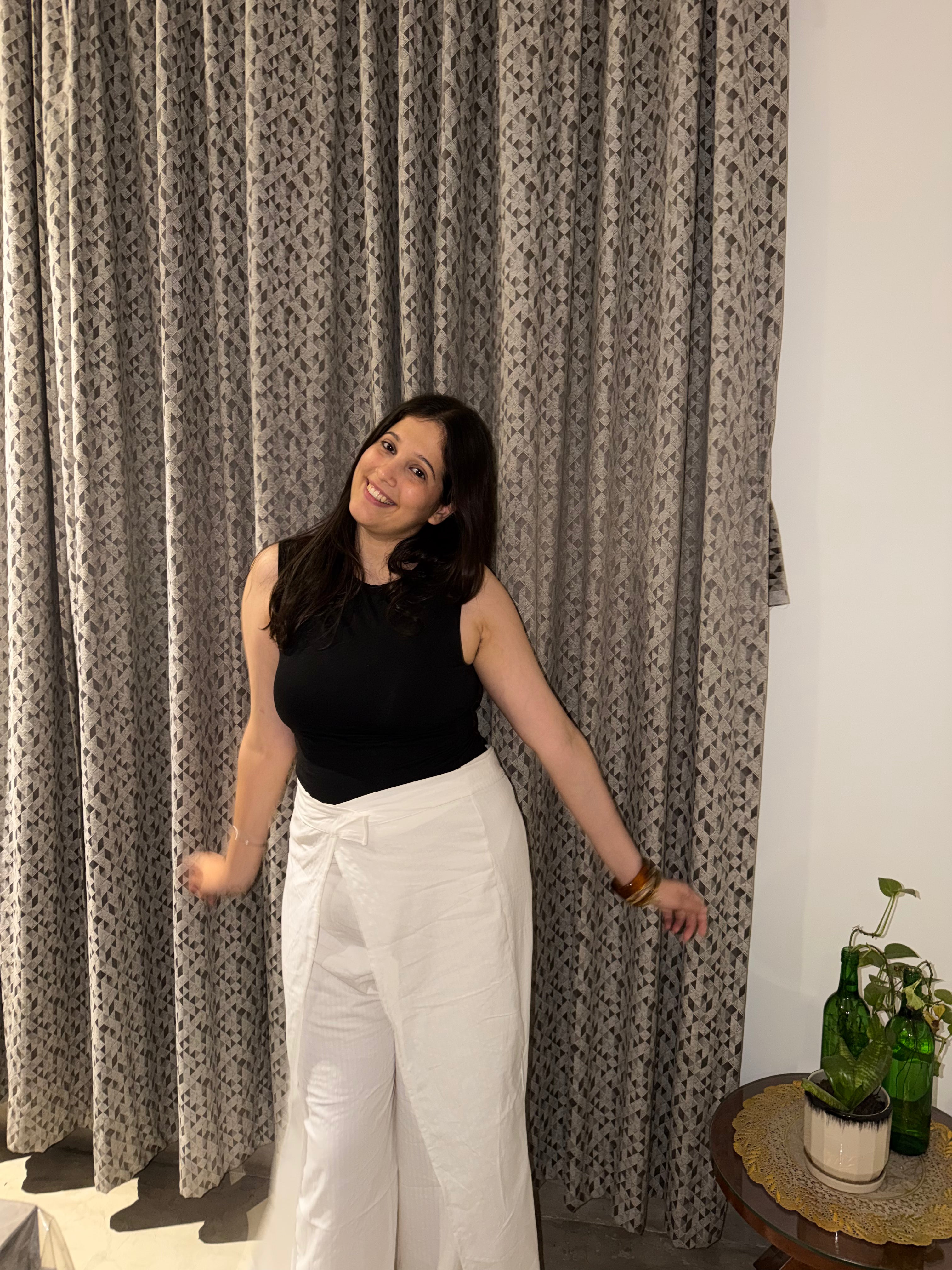One Size Fit Pants - White