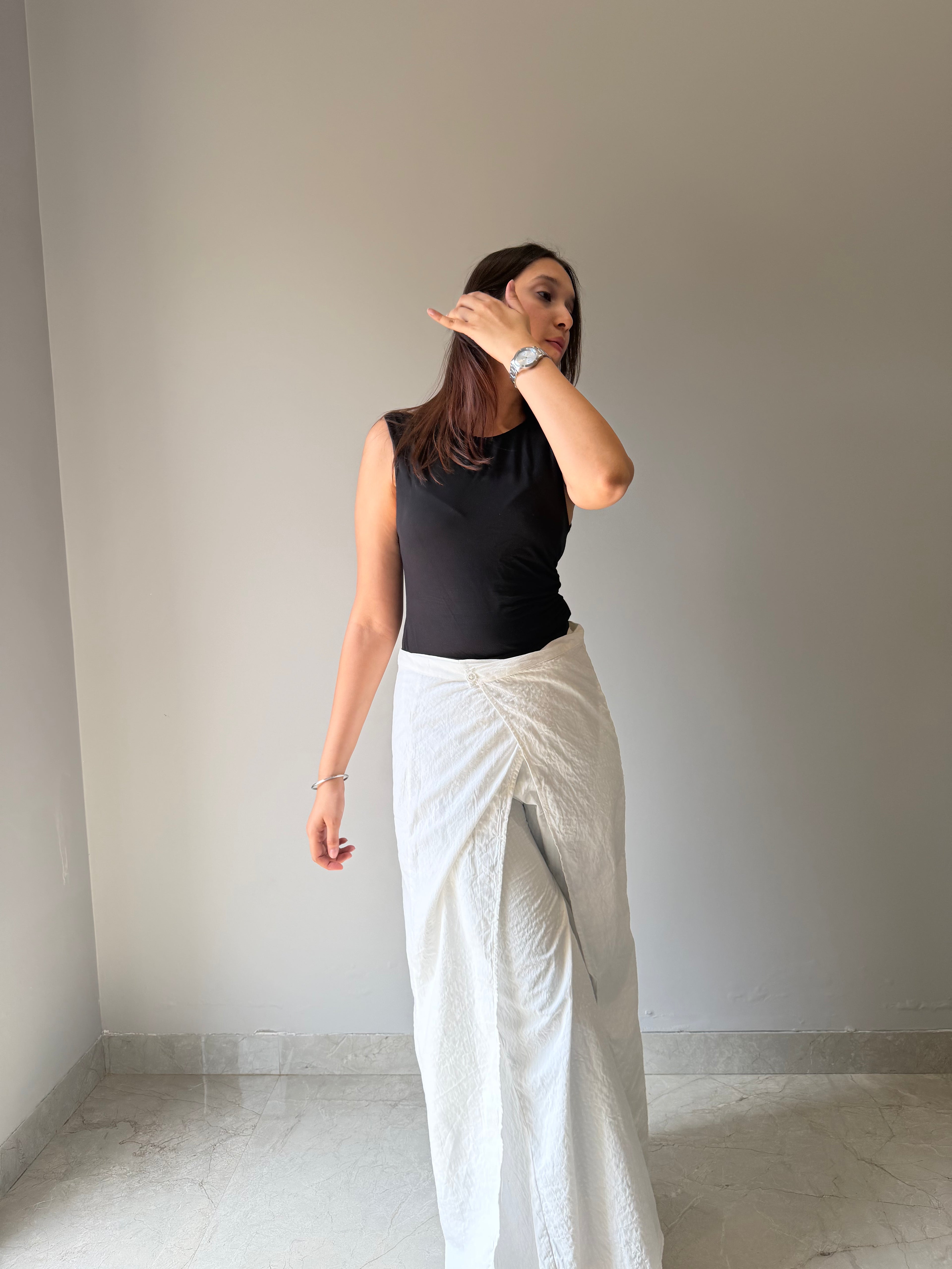 One Size Fit Pants - White