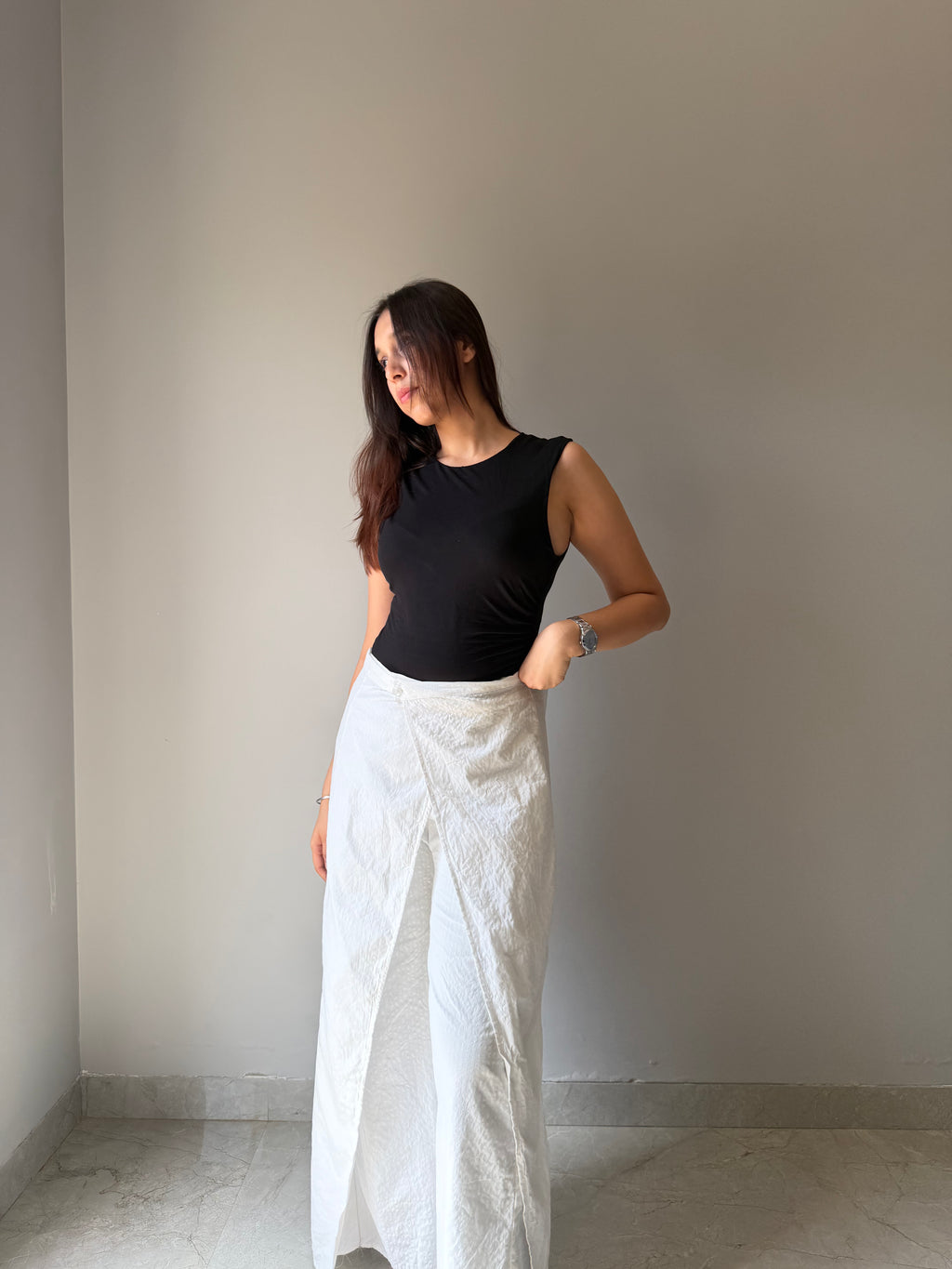 One Size Fit Pants - White