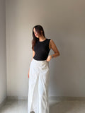 One Size Fit Pants - White