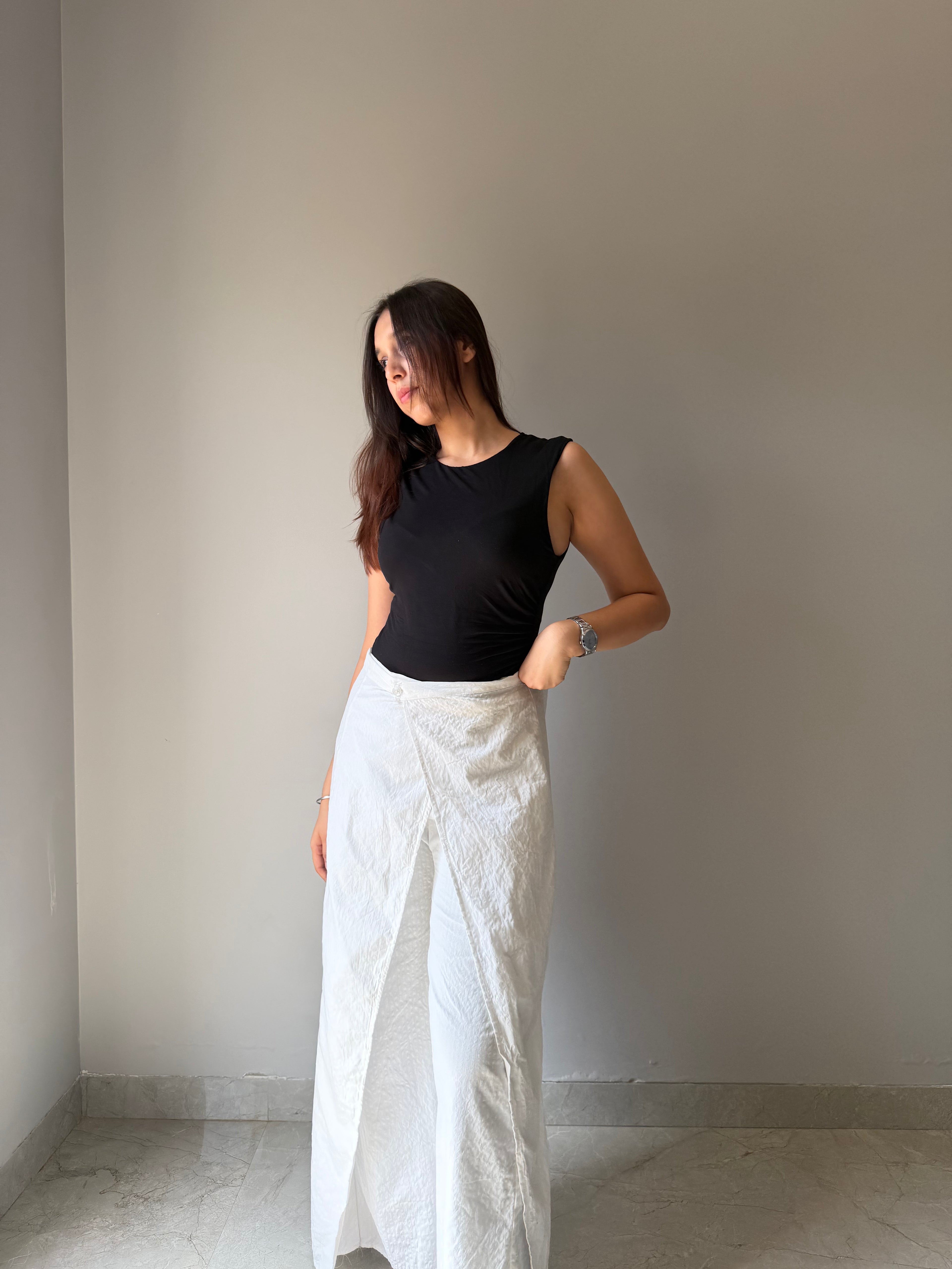 One Size Fit Pants - White